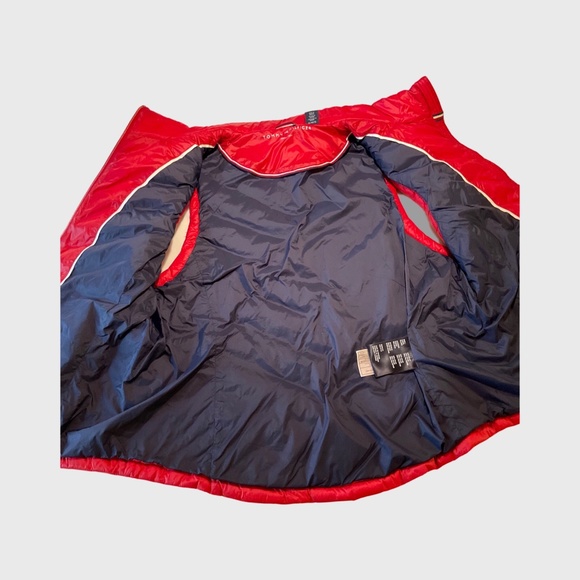 Tommy Hilfiger lightweight sleeveless puffy jacket /Women Size XL/ Red - Picture 6 of 6